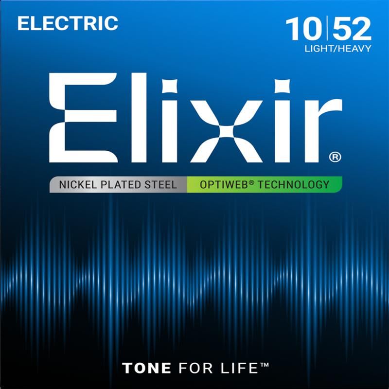 Elixir Optiweb (10-52) Elektro Gitar Tel Takımı - 4