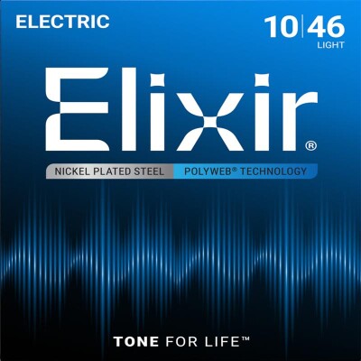 Elixir Polyweb 12050 Light Elektro Gitar Teli (10-46) - Elixir