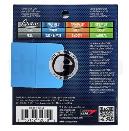 Elixir Polyweb 12050 Light Elektro Gitar Teli (10-46) - 3