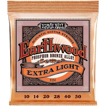 Ernie Ball 2150 Phosphor Bronze Extra Light 10-50 Akustik Gitar Teli