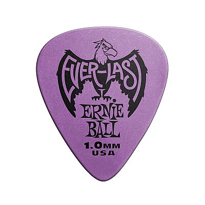 Ernie Ball 1.0mm Purple Everlast Tek Pena - Ernie Ball