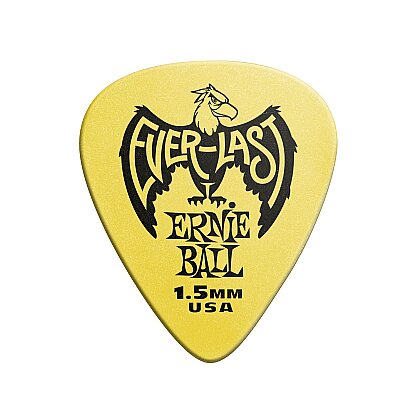 Ernie Ball 1.5mm Yellow Everlast Tek Pena - Ernie Ball
