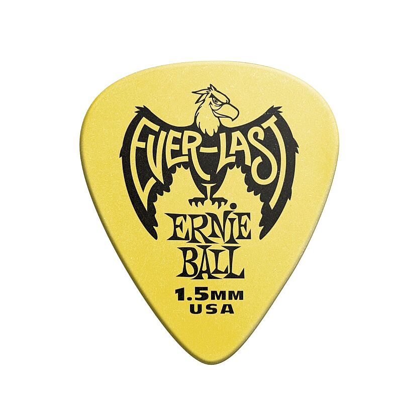 Ernie Ball 1.5mm Yellow Everlast Tek Pena - 1