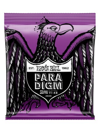 Ernie Ball 2020 Power Slinky Paradigm 11-48 Elektro Gitar Teli - 1