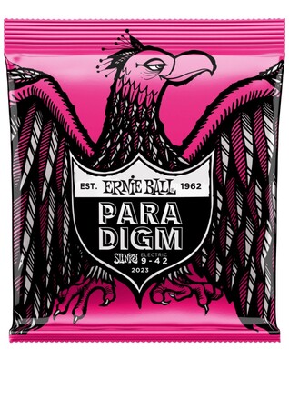 Ernie Ball 2023 Super Slinky Paradigm 09-42 Elektro Gitar Teli