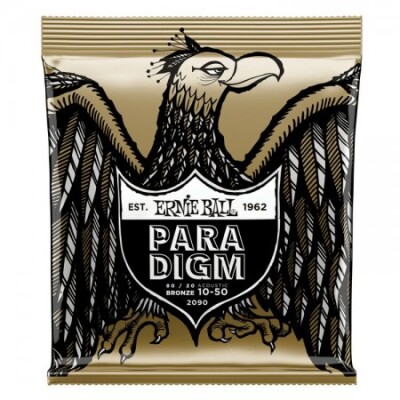 Ernie Ball 2090 Paradigm Extra Light 80/20 Bronze 10-50 Akustik Gitar Teli - Ernie Ball