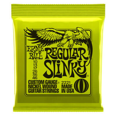 Ernie Ball 2221 (10-46) Nickel Regular Slinky - Ernie Ball