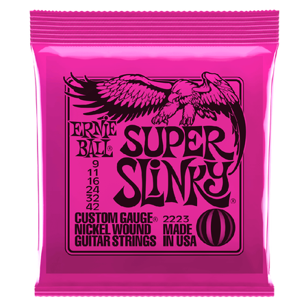 Ernie Ball - Ernie Ball 2223 Nickel Super Slinky (09-42)