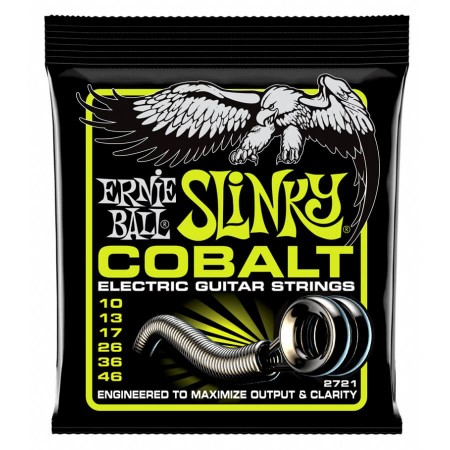 Ernie Ball - Ernie Ball 2721 Cobalt Regular Slinky Elektro Gitar Teli (10-46)