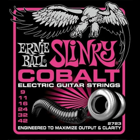 Ernie Ball 2723 Cobalt Elektro Gitar Teli (9-42)