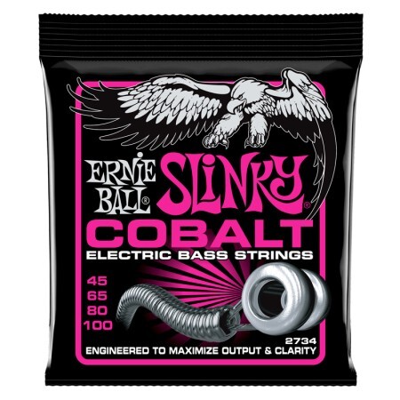 Ernie Ball 2734 Cobalt Super Slinky Takım Tel(45-100) - 1