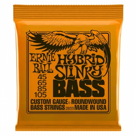 Ernie Ball 2833 Hybrid Slinky Bass Nickel Wound Takım Tel (45-105)