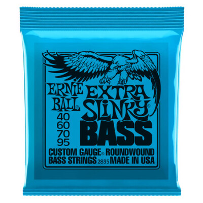 Ernie Ball 2835 Extra Slinky Nickel 40-95 (4 Telli) Bas Gitar Teli - Ernie Ball