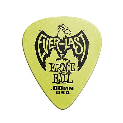 Ernie Ball 88mm Green Everlast Tek Pena - Ernie Ball
