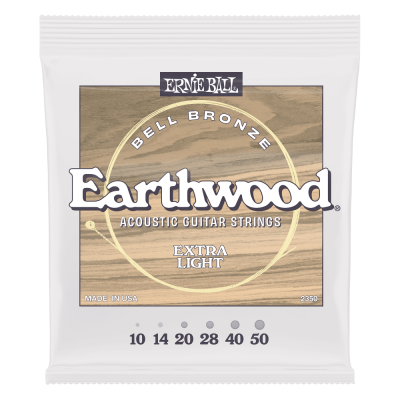 Ernie ball Extra Light Earthwood Bell Bronze 10-50 Akustik Gitar Tel Takımı - Ernie Ball