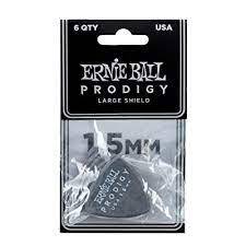 Ernie Ball P09332 / 1.5MM Black Reuleax Large Gitar Penası 6'lı Paket - 3