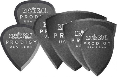 Ernie Ball P09342 1.5mm Black Multipack Prodigy Guitar Penası 6'lı Paket - Thumbnail