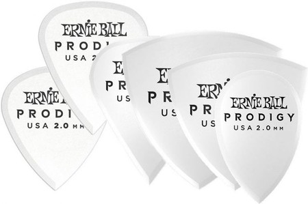 Ernie Ball P09343 / 2.0MM White Multipack Prodigy Gitar Penası 6'lı Paket - Thumbnail