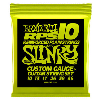 Ernie Ball RPS 10-46 Slinky Elektro Gitar Tel Takımı - Ernie Ball