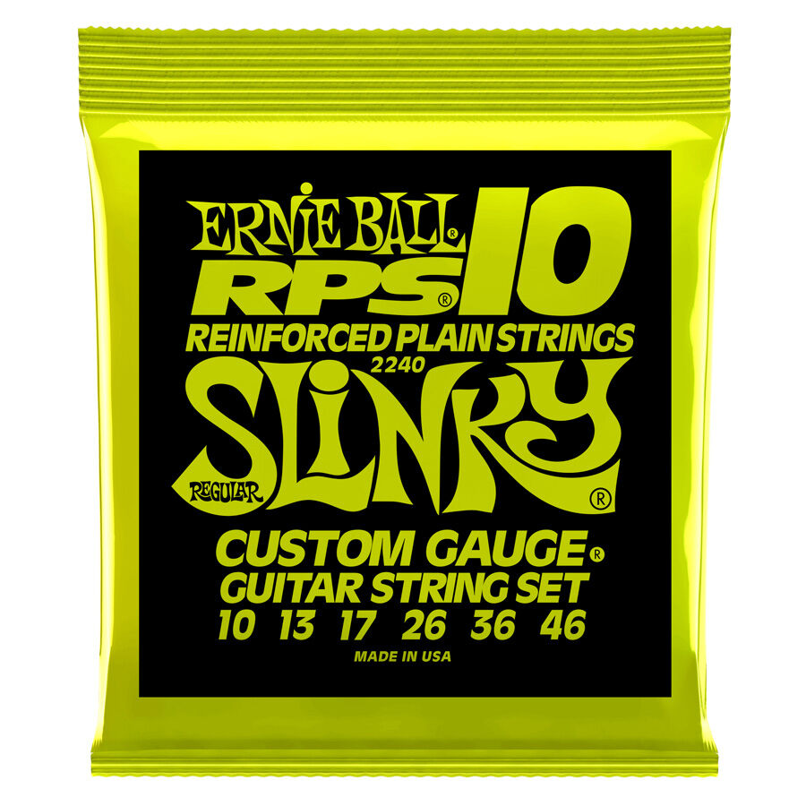 Ernie Ball RPS 10-46 Slinky Elektro Gitar Tel Takımı - gitarparca.com