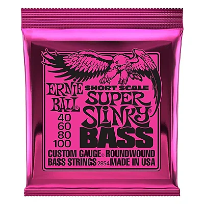 Ernie Ball Super Slinky 45-100 Nickel Wound Short Scale Bas Teli - ERNIE BALL