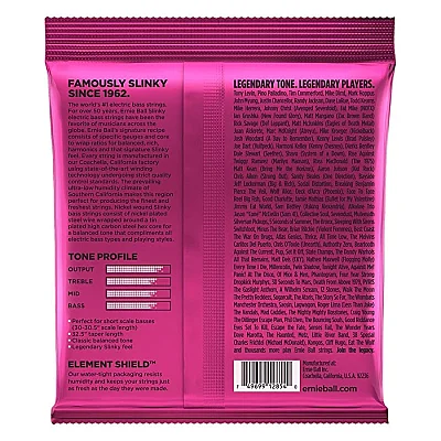 Ernie Ball Super Slinky 45-100 Nickel Wound Short Scale Bas Teli - 2