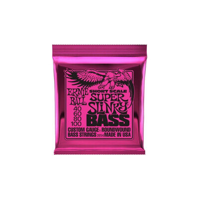 Ernie Ball Super Slinky 45-100 Nickel Wound Short Scale Bas Teli - 3