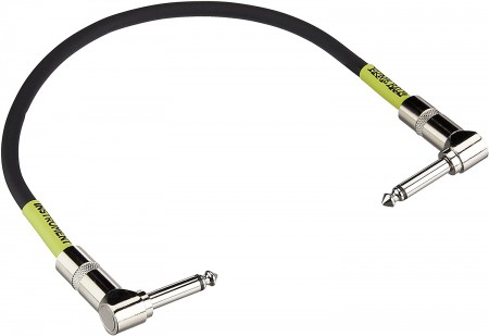 Ernie Ball P06075 1 ft (30 cm) L-L Siyah Pedal Ara Kablosu (3'lü Paket) - 1