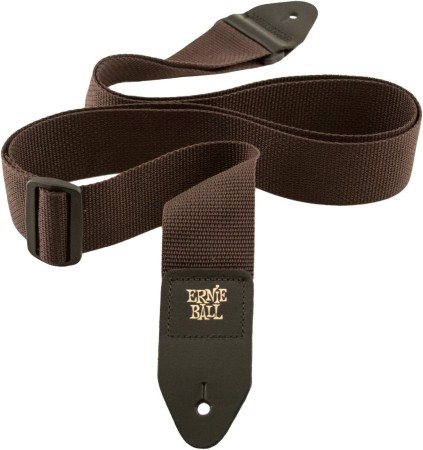 Ernie Ball - Ernie Ball Kahverengi Polypro Gitar Askı/Strap