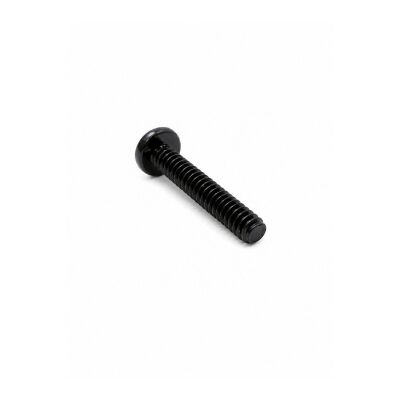 American Deluxe/Elite Strat®/Tele® Saddle Intonation Screws, (Short 4-40 X 5/8) Phillips, Black - TEK - 2