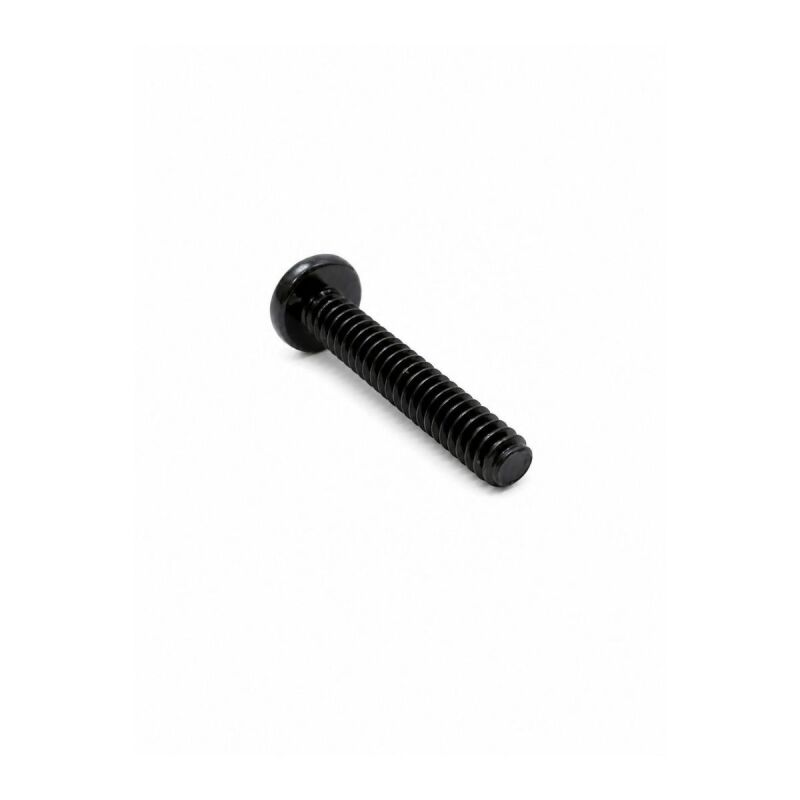 American Deluxe/Elite Strat®/Tele® Saddle Intonation Screws, (Short 4-40 X 5/8) Phillips, Black - TEK - 2