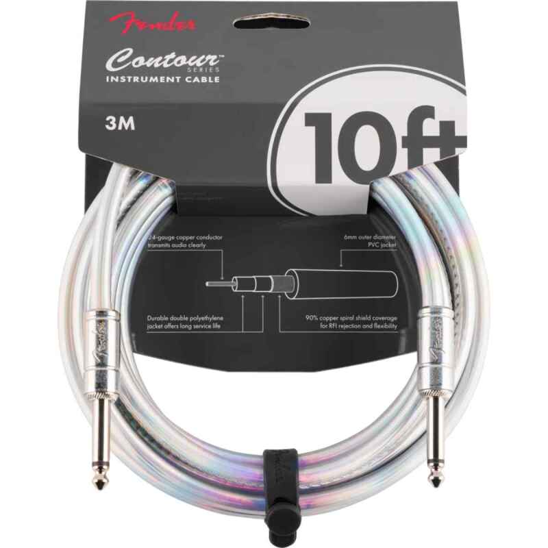 Contour™ Instrument Cable, Iridescent, 10' - 1
