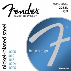 Fender - Fender 2255L 5 Telli Banjo İçin Tel Takımı