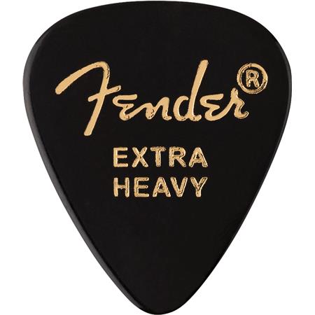 Fender 351 Shape Premium Celluloid Extra Heavy Black 12'li Pena Seti - Thumbnail