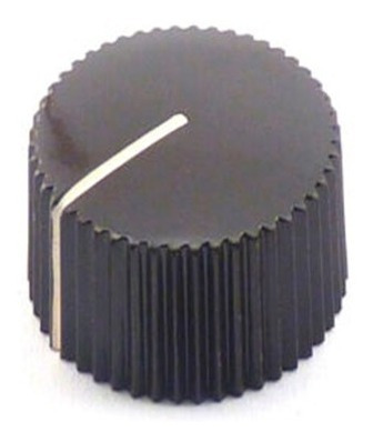 Fender 6os Style Vintage Brown Amplifier Knob-Tek - Thumbnail