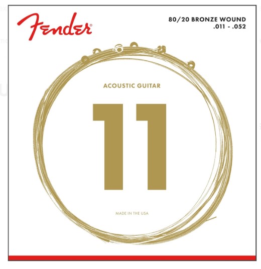 Fender 70CL Bronze Akustik Gitar Tel Takımı (.011-.052) - 1