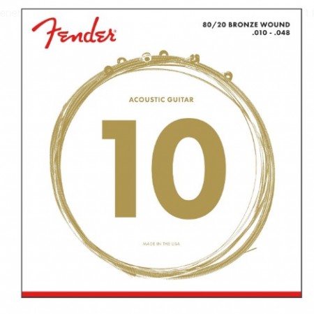 Fender 70XL Bronze Akustik Gitar Tel Takımı (.010-.048) - Thumbnail