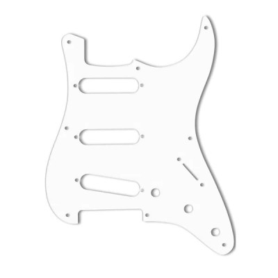 Fender 8-hole ’50s Vintage Stratocaster Pickguard White - Thumbnail