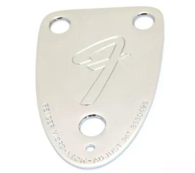Fender American '70s Vintage-Style/Classic Series 3-BOLT F Neck Plate - 2