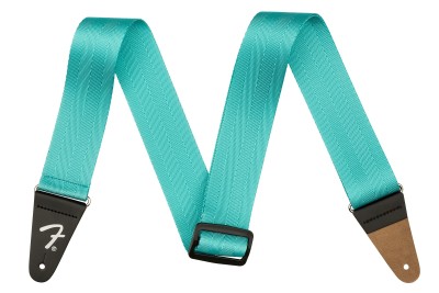 Fender - Fender American Professıonal Seat Belt Miami Blue Gitar Askısı