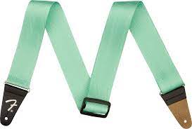 Fender American Professıonal Seat Belt Mystic Surf Green Gitar Askısı - Thumbnail