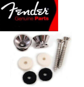 Fender American Standard Series Chrome Strap Buttons - Thumbnail