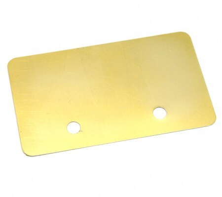 Jazzmaster® Pickup Shield, Brass - 3