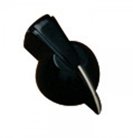 Fender Amp Knobs Chicken Head Style BLK (Tek)