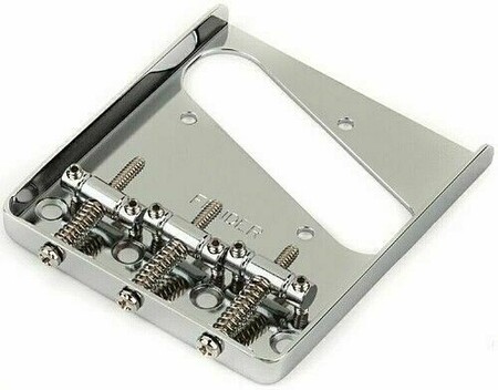 Fender Bridge Assembly Highway One Tele Chrome - Thumbnail