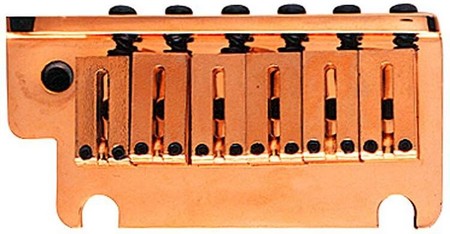 Fender Bridge Assembly USA Strat ('86-'07) Gold - Thumbnail
