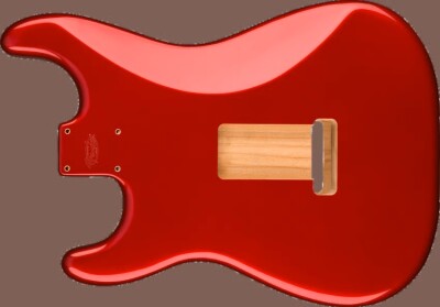Fender Classic Series '60s Stratocaster® SSS Alder - Candy Apple Red Gitar Gövdesi - 3