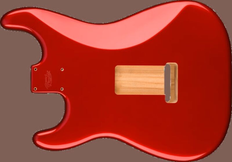 Fender Classic Series '60s Stratocaster® SSS Alder - Candy Apple Red Gitar Gövdesi - 3
