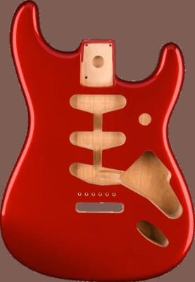 Fender Classic Series '60s Stratocaster® SSS Alder - Candy Apple Red Gitar Gövdesi - Fender
