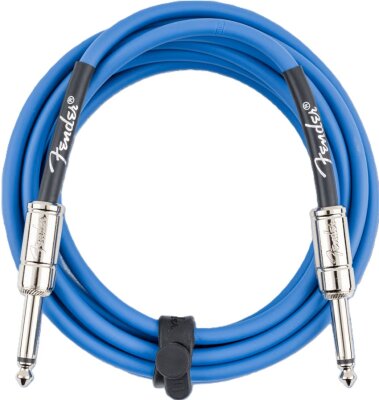 Fender Contour Serisi 3 metre Açık Metalik Mavi Enstrüman Kablosu - 2